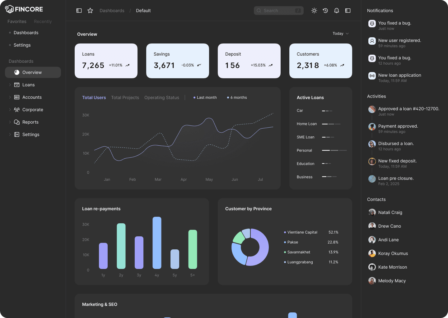 app screen