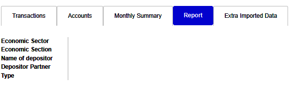 report menu
