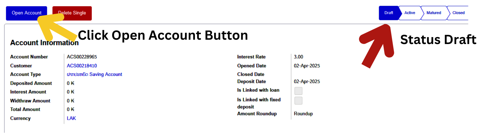 savings account3